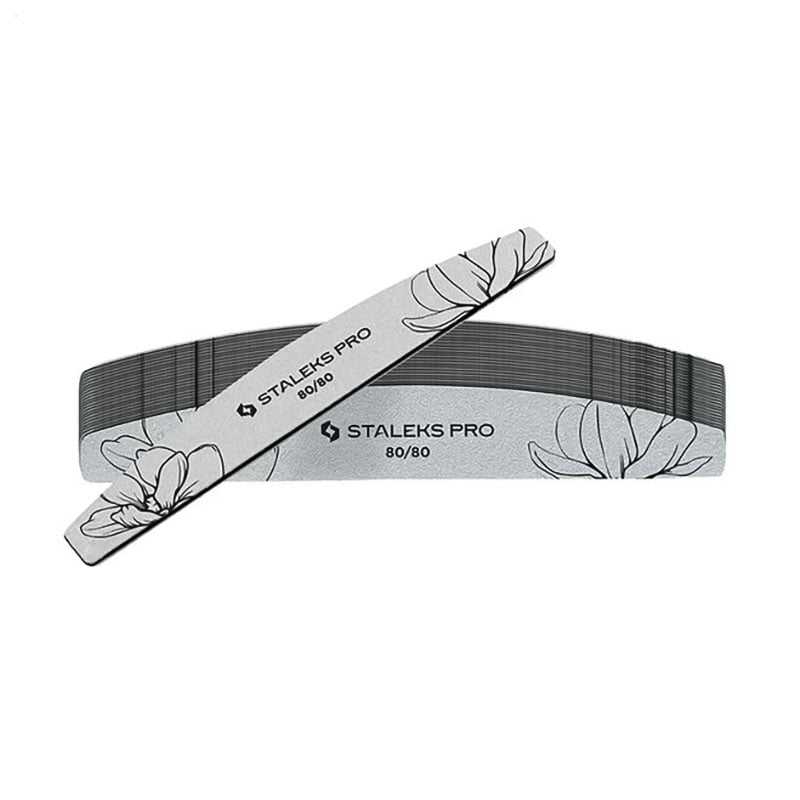 Пилка для нігтів Staleks PRO Expert Mineral Nail File Expert 40, 80/80 грит, 25 шт